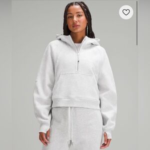 Lululemon scuba oversized half zip size xs/s